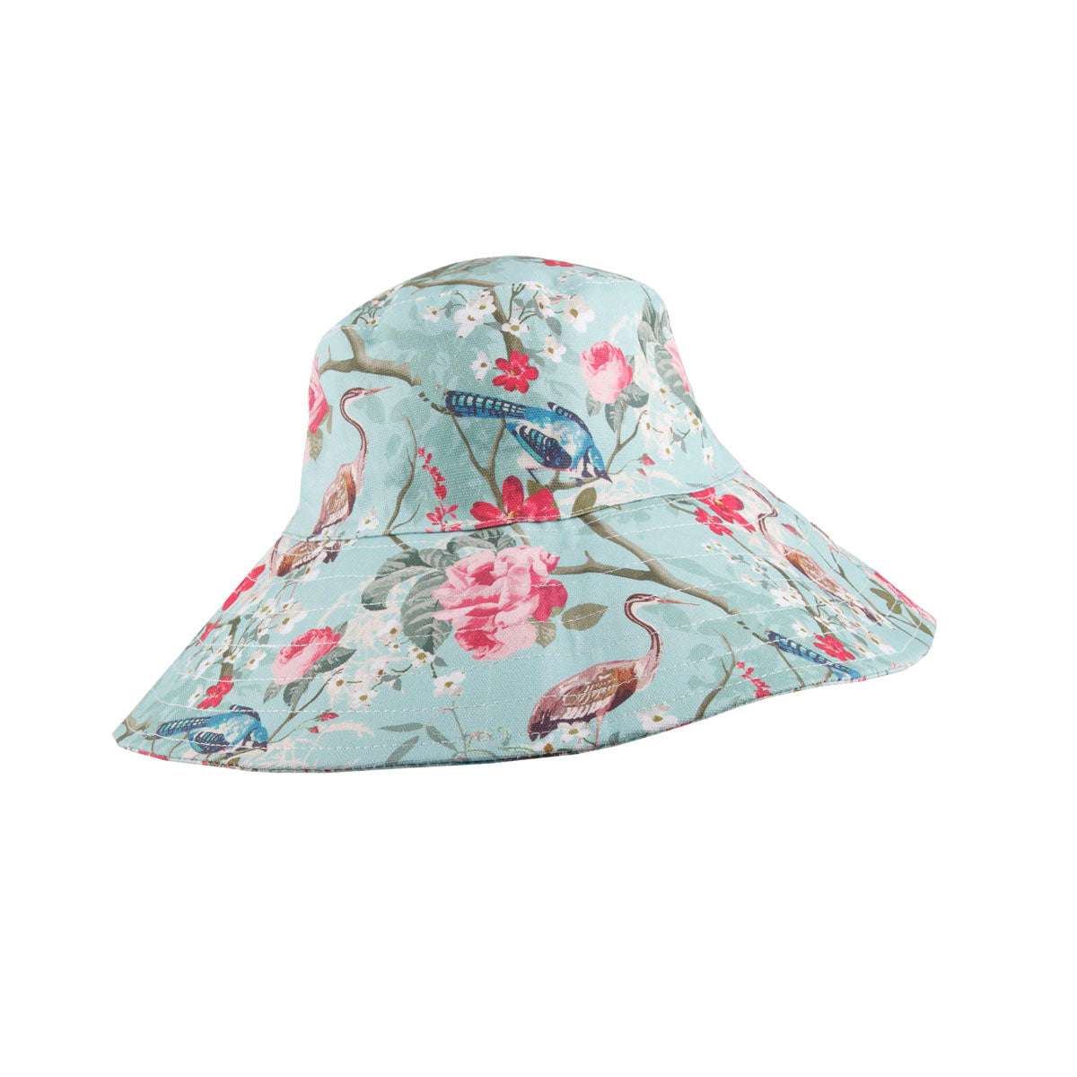 Native Youth bucket hat and swim shorts in blue swirl print - part of a set
