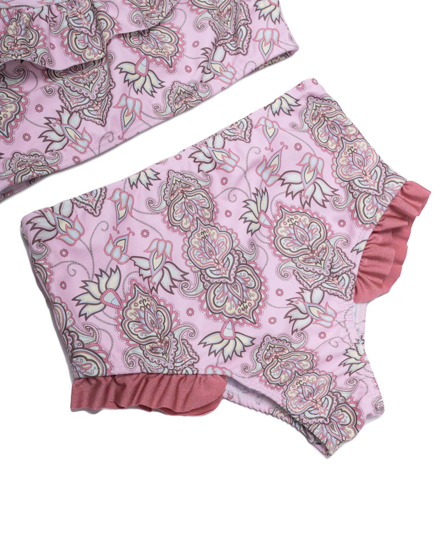 Ruffle Neck Bikini (Wildflower)