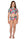 Girls Bikini Rashie Swim Set - Grey Hawaiian Floral - Isla - Front 1