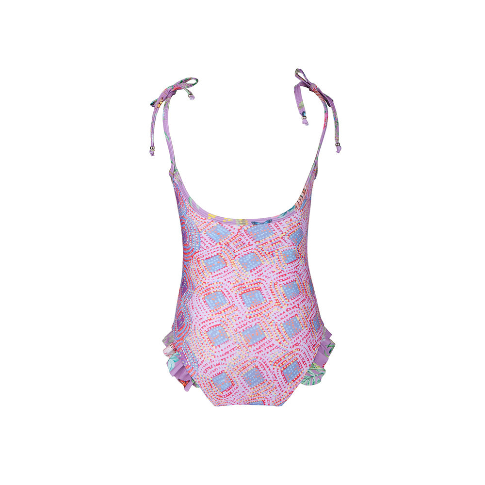 Waltzing Matilda Ballet One Piece (Desert Fringe) – Olga Valentine Swimwear
